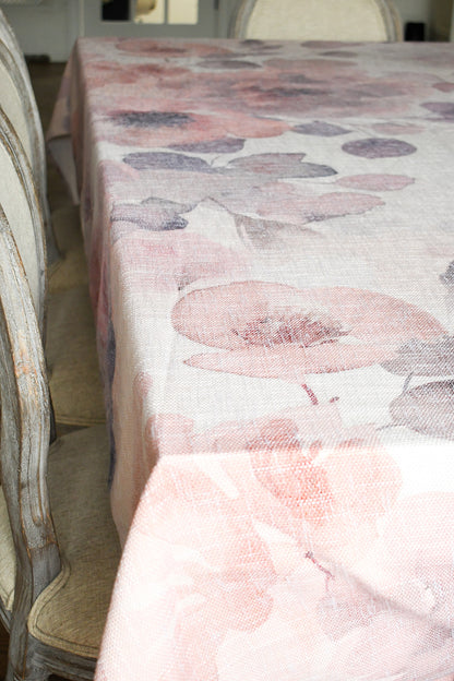 September Florals- Burlap