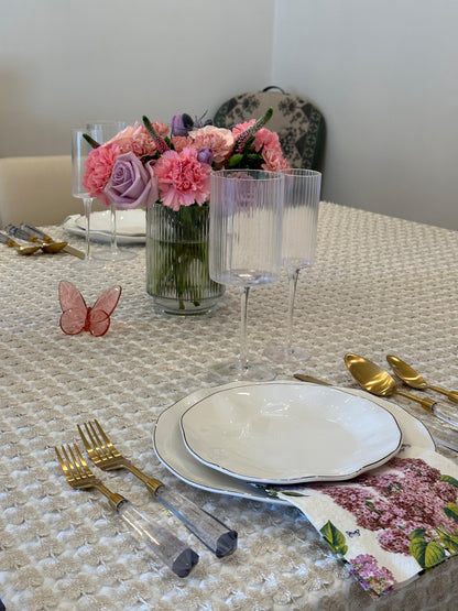 Elegant Metallic Overlay