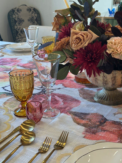 Fall floral (down center)
