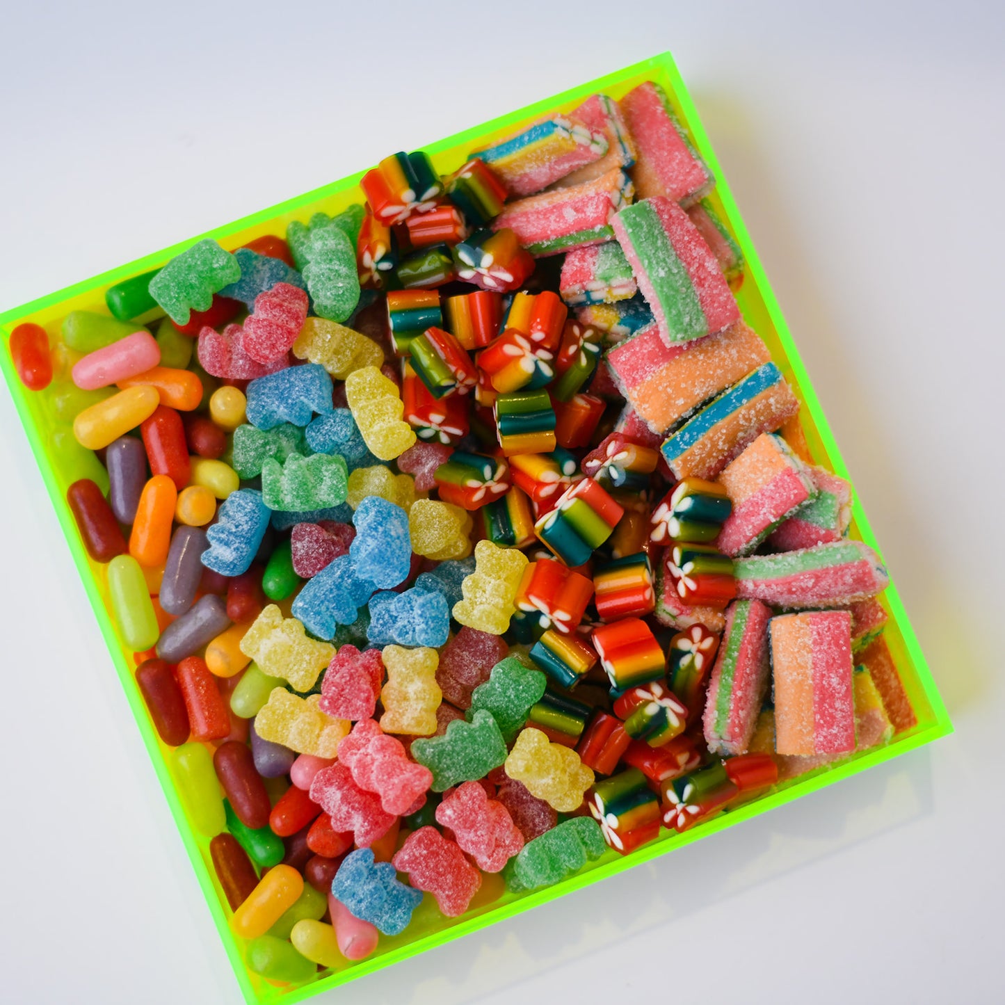 Fun colorful tray