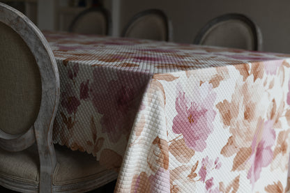 Quilted Pink/Camel Floral