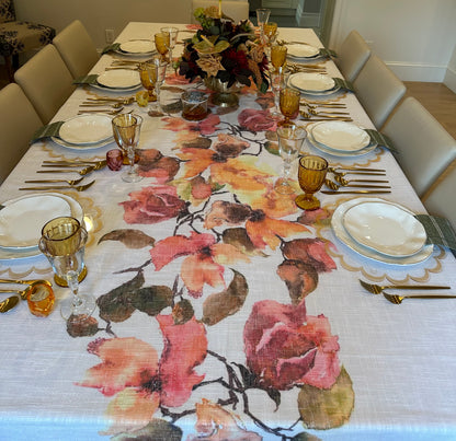 Fall floral (down center)