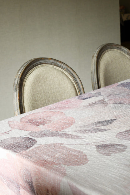 September Florals- Burlap