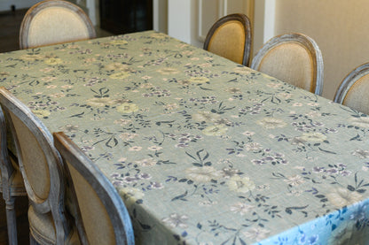 Sage Floral with lavender