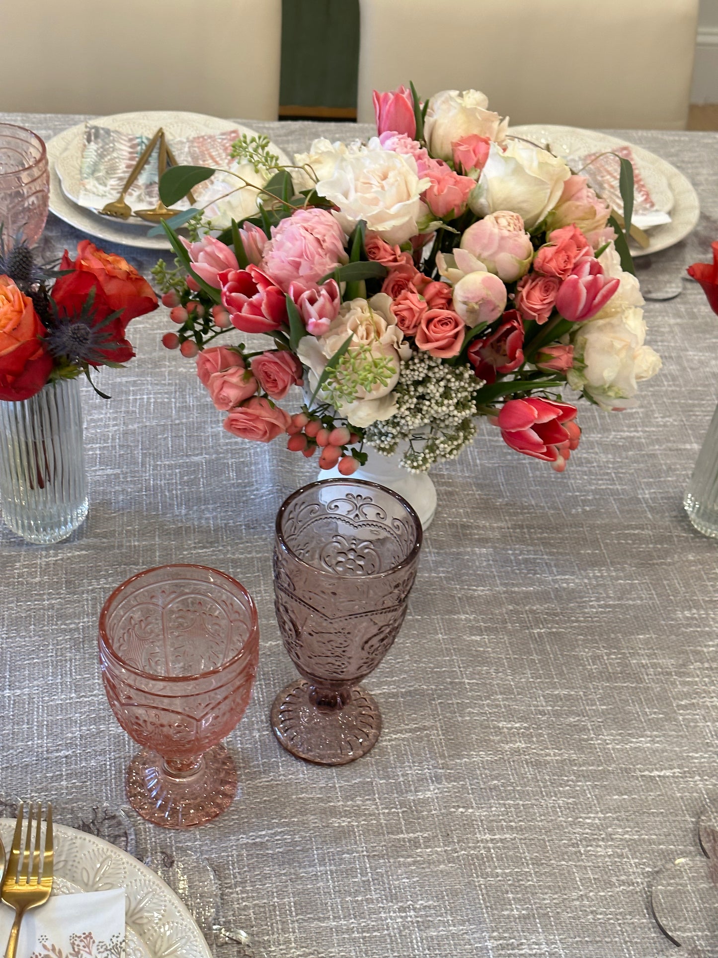 Solid: Grey Taupe Burlap