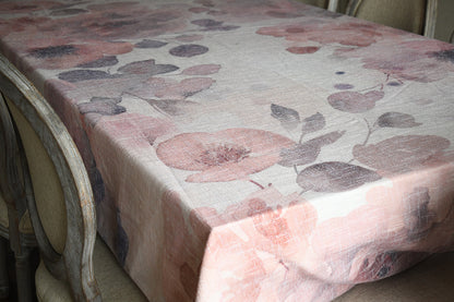 September Florals- Burlap