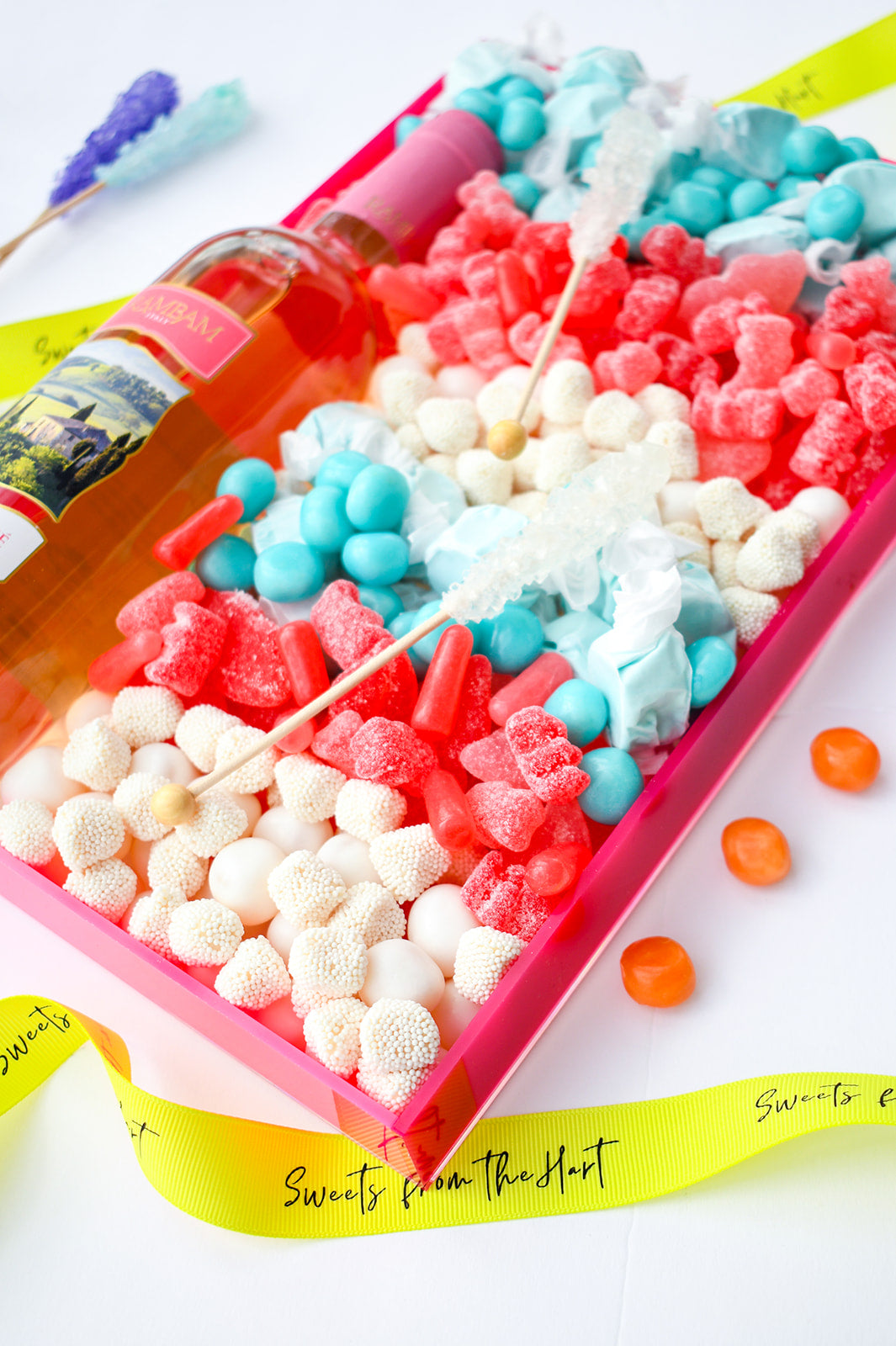 Pastel Wine Tray