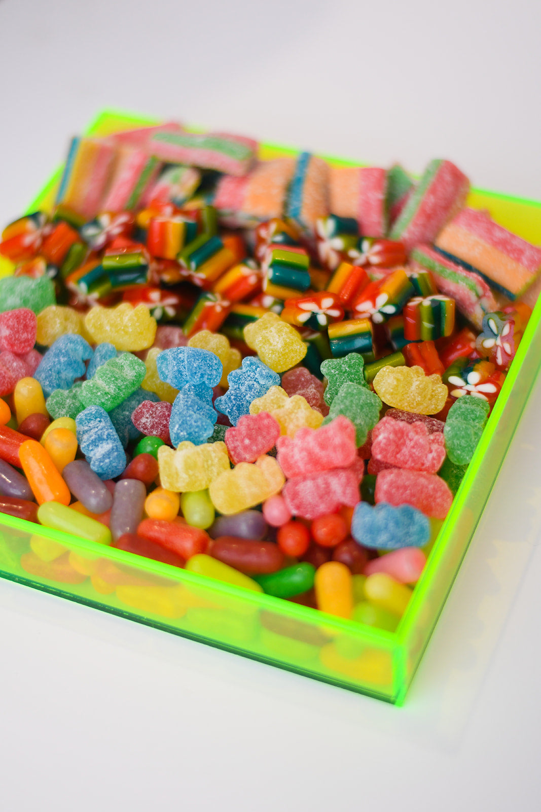 Fun colorful tray