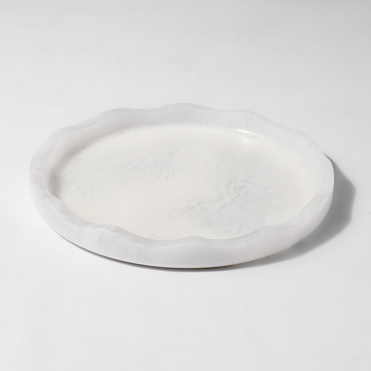 Scalloped Flat Tray
