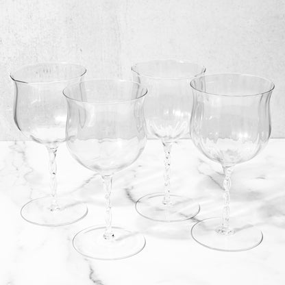 Flower Spiral Glass