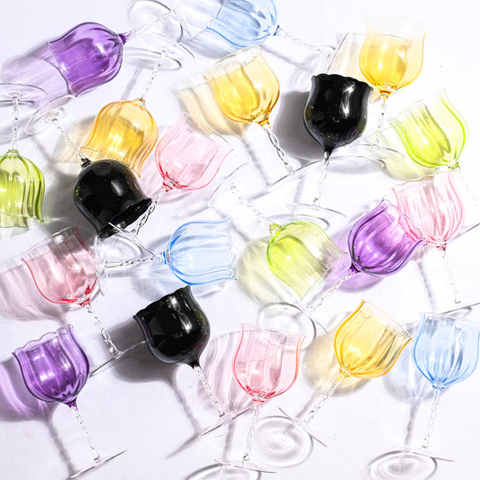 Flower Spiral Glass