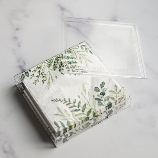 Napkin Holder with Napkins