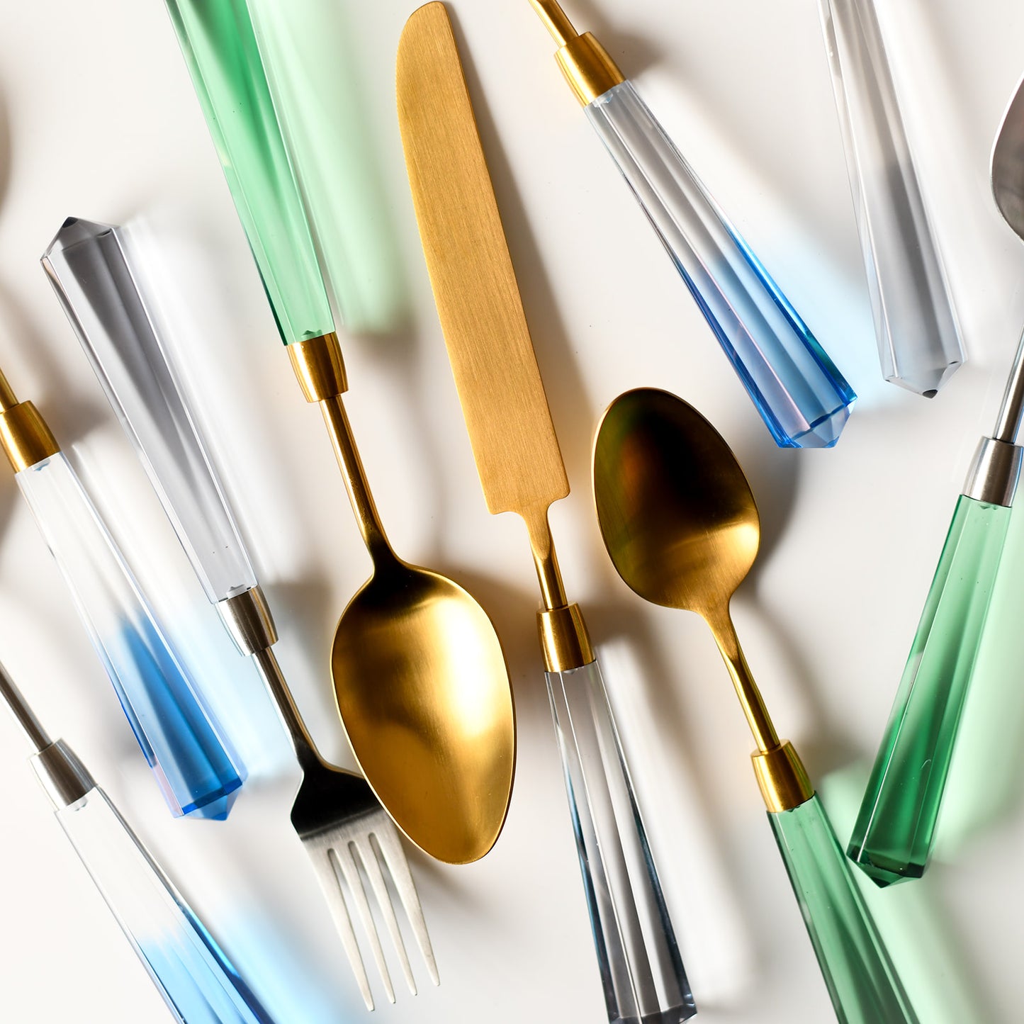 Acrylic Luxury Cutlery