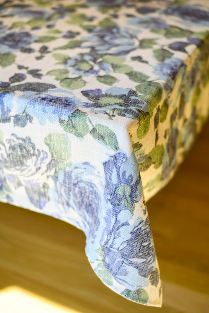 Blue + Green Florals
