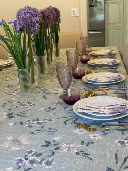 Sage Floral with lavender