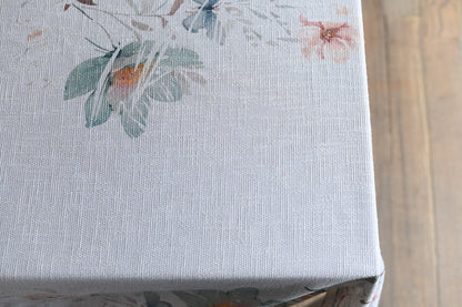 Easy garden florals (burlap)