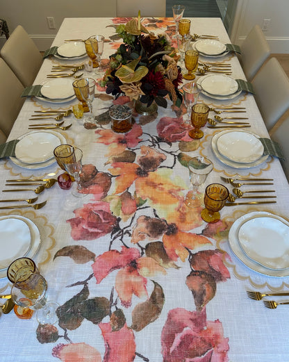 Fall floral (down center)