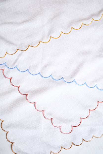 Scallop Linen Napkin (Set of 4)