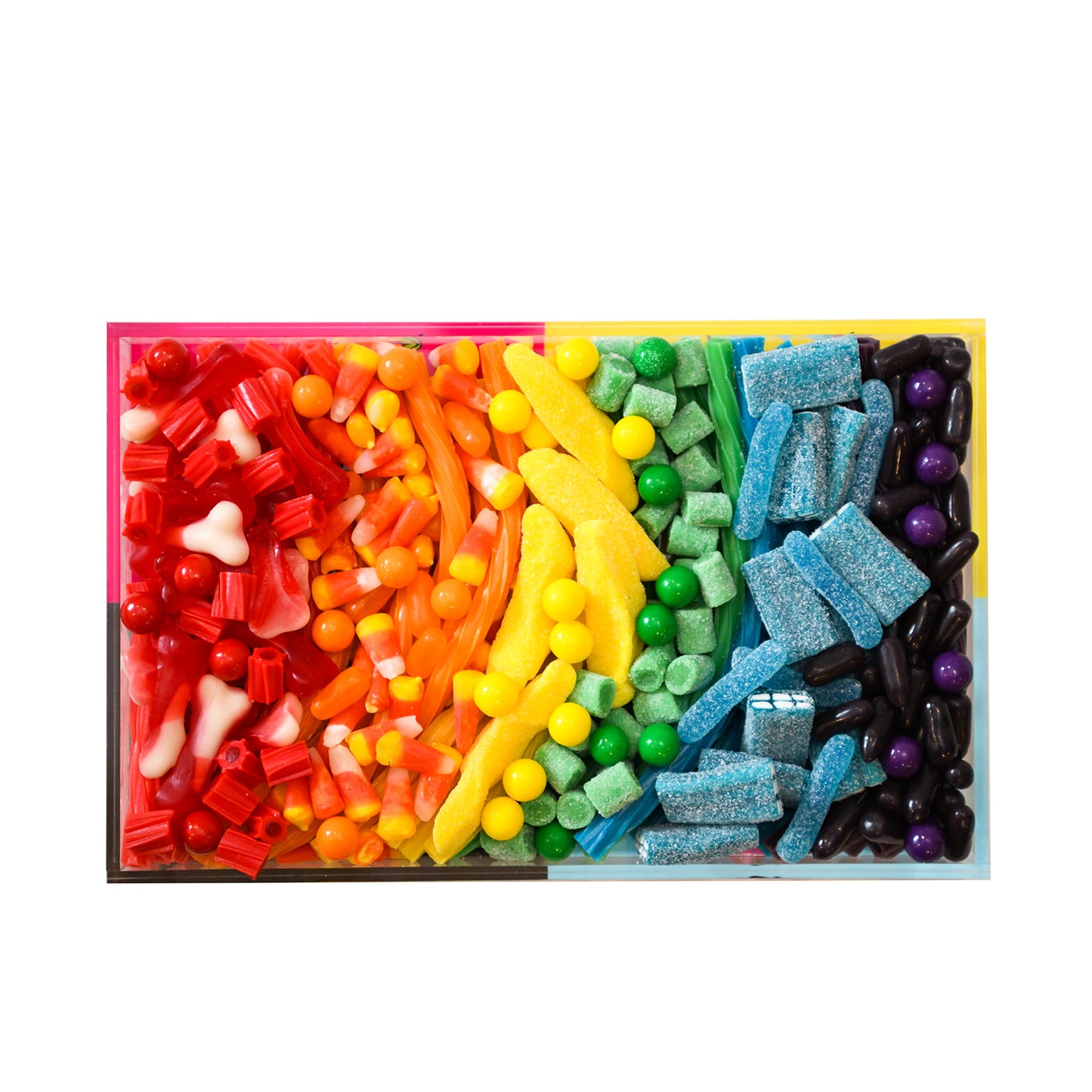 Medium Luxury Lucite Tray with cover