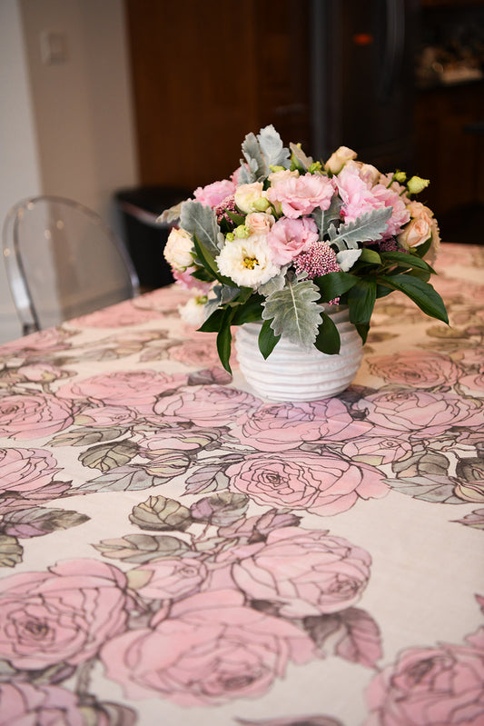 Rose Sketch LINEN