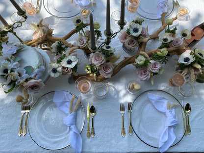 White Flower Eyelet Design