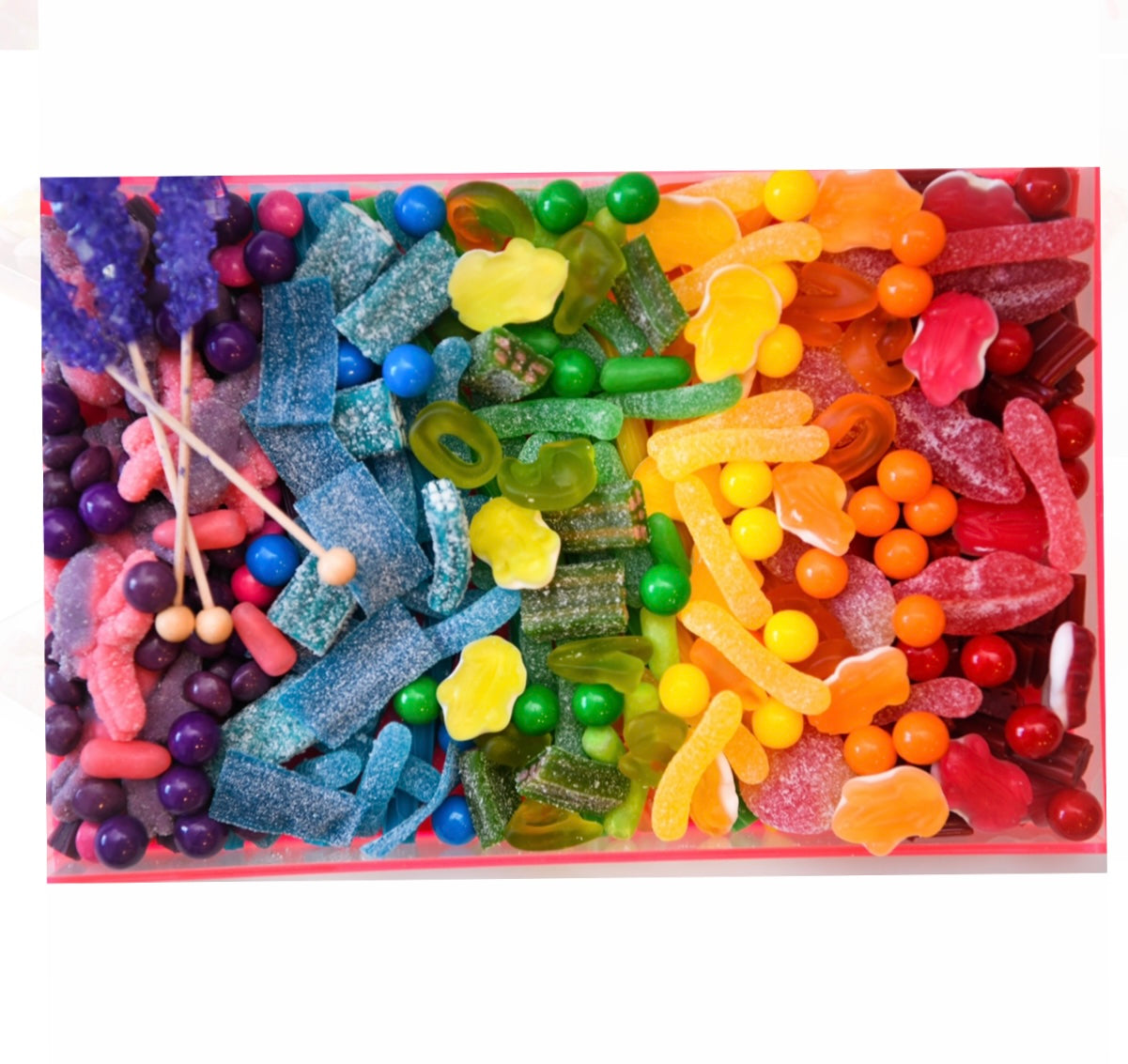 Signature Rainbow Standard lucite Tray