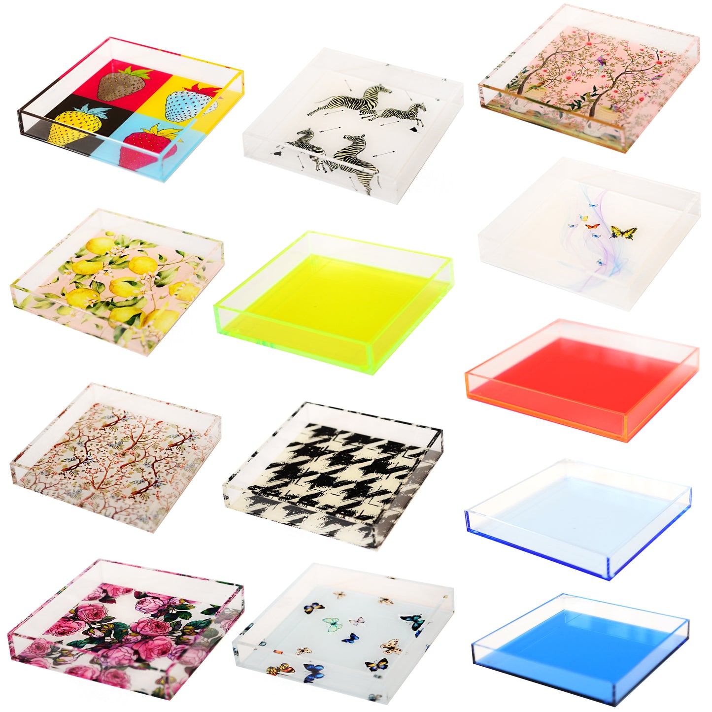 Small Luxury Lucite Tray