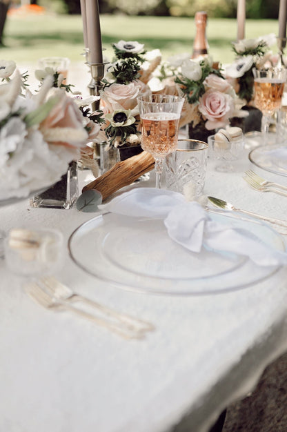 White Flower Eyelet Design