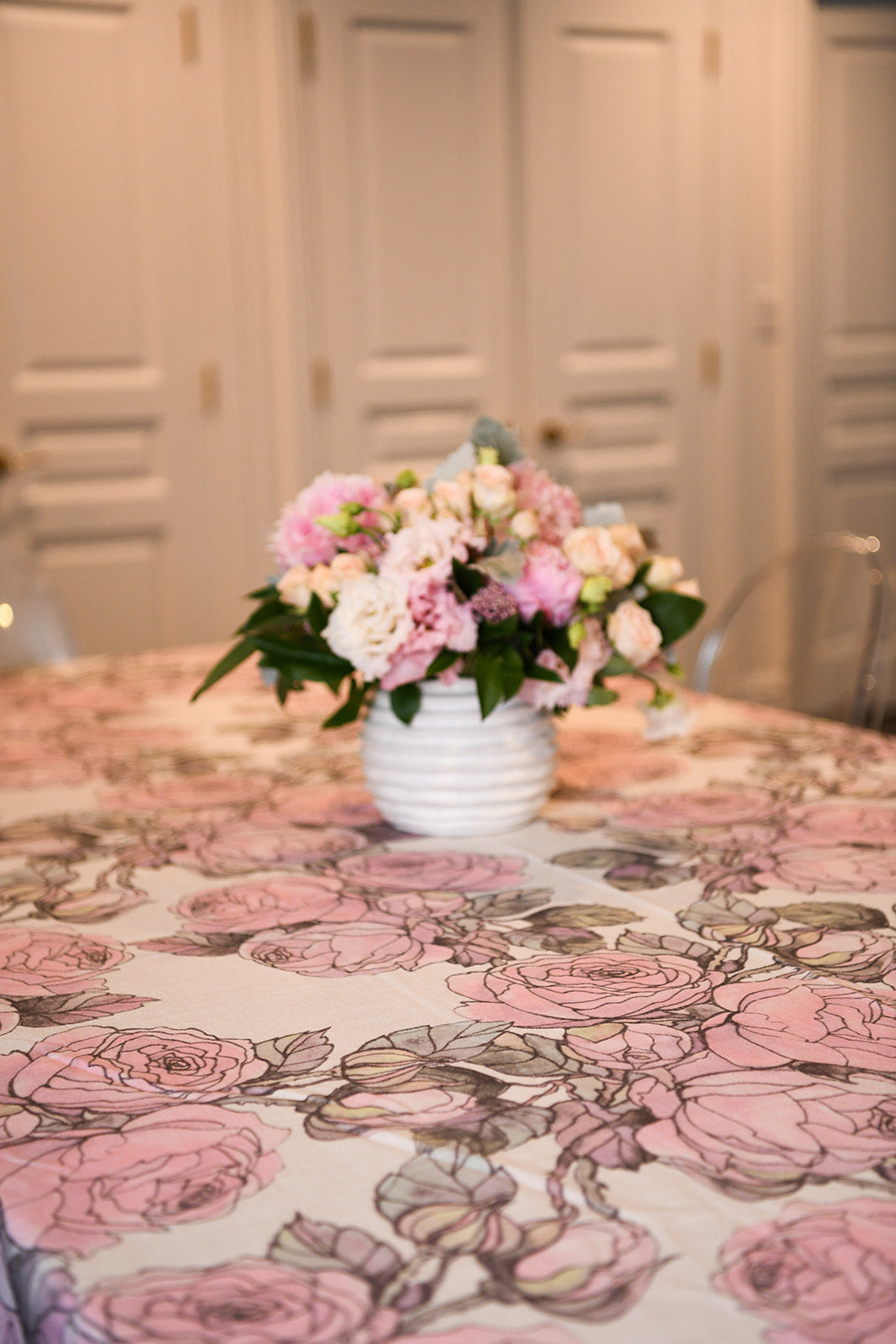 Rose Sketch LINEN