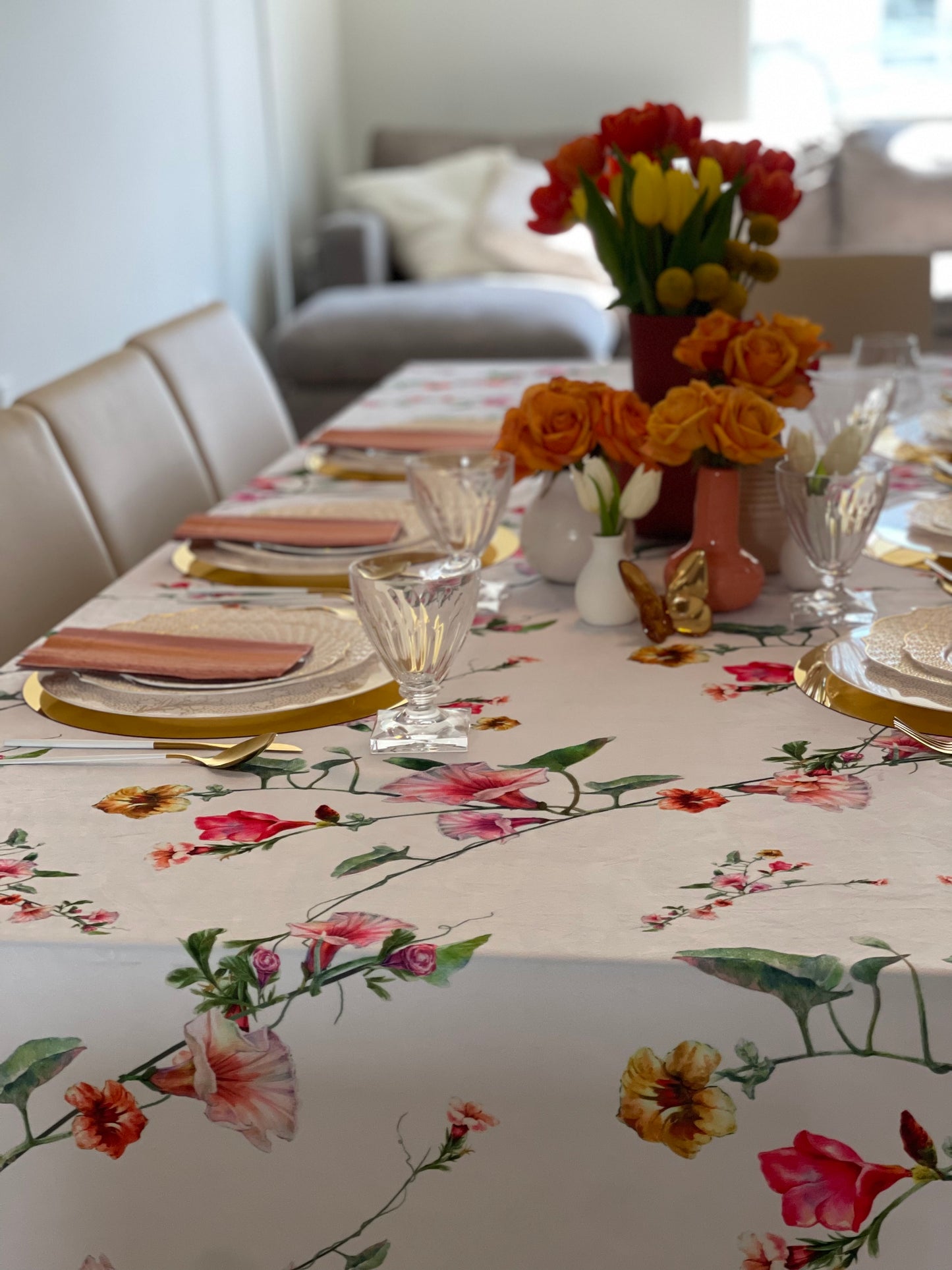 Garden Party Part 2 Velvet Tablecloth