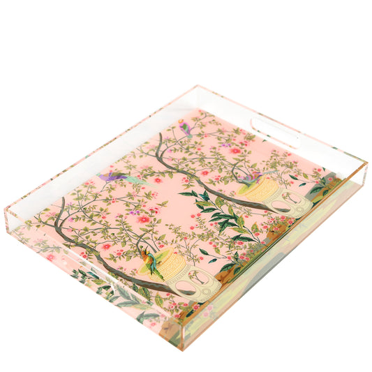 French Tapestry Design Lucites