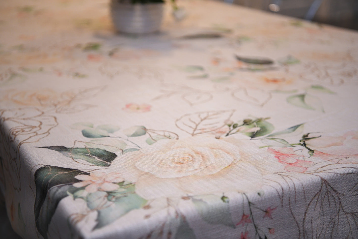 Greens and Gold LINEN