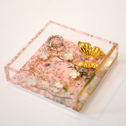 Extra Small Luxe Lucite candy tray
