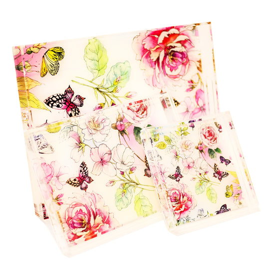 Garden Party Design Lucites