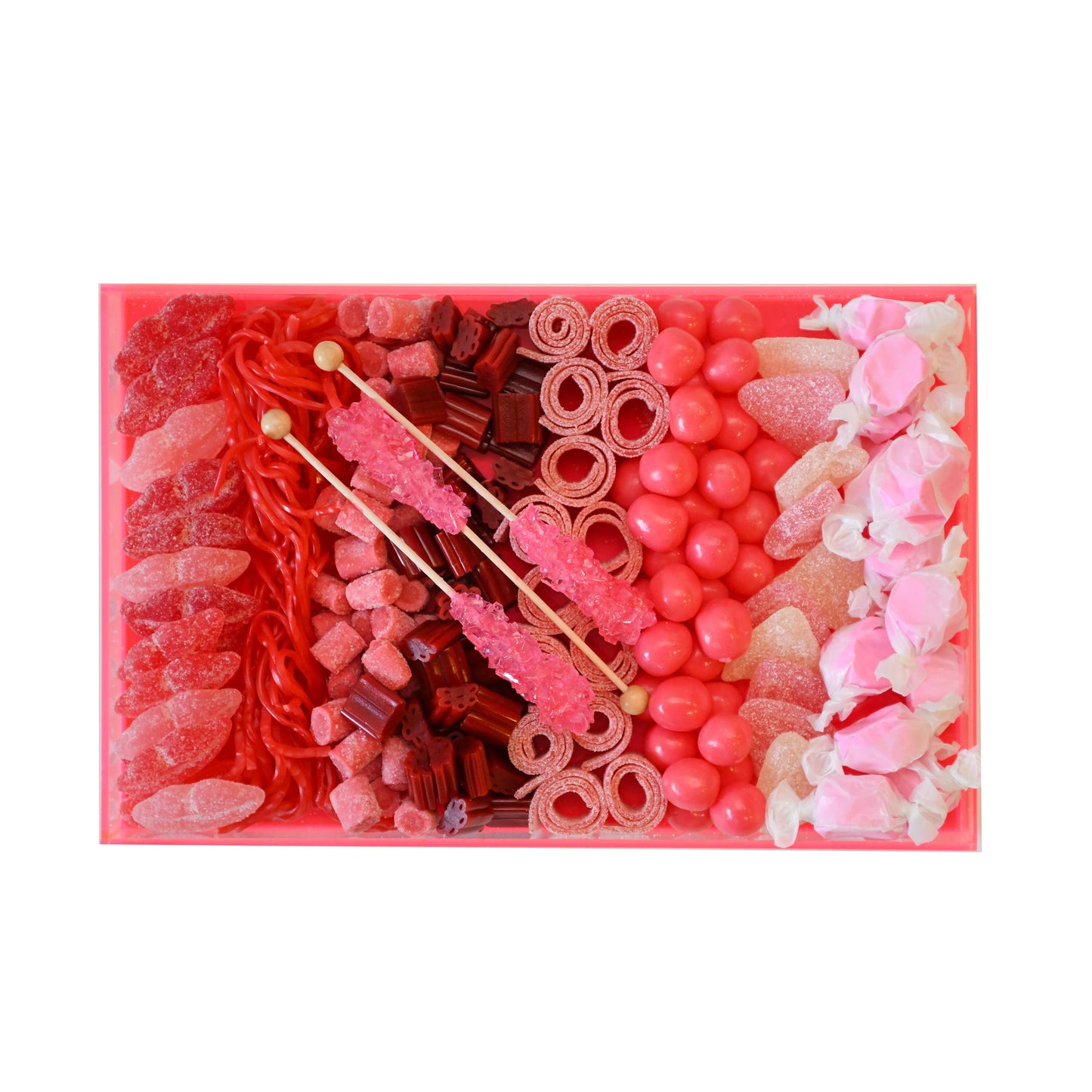Pinking of you:) Pink standard Lucite tray