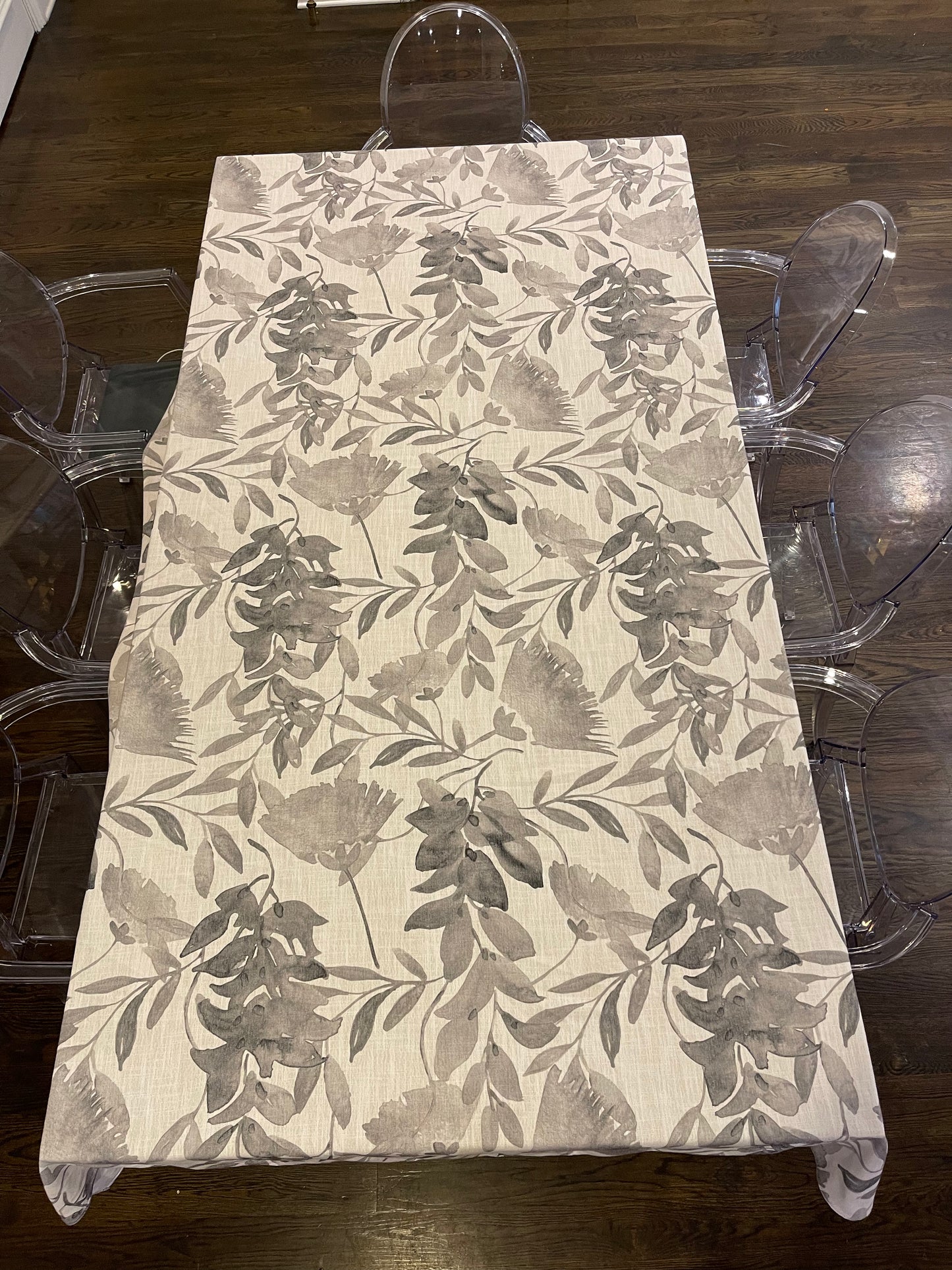 Black Watercolor Linen