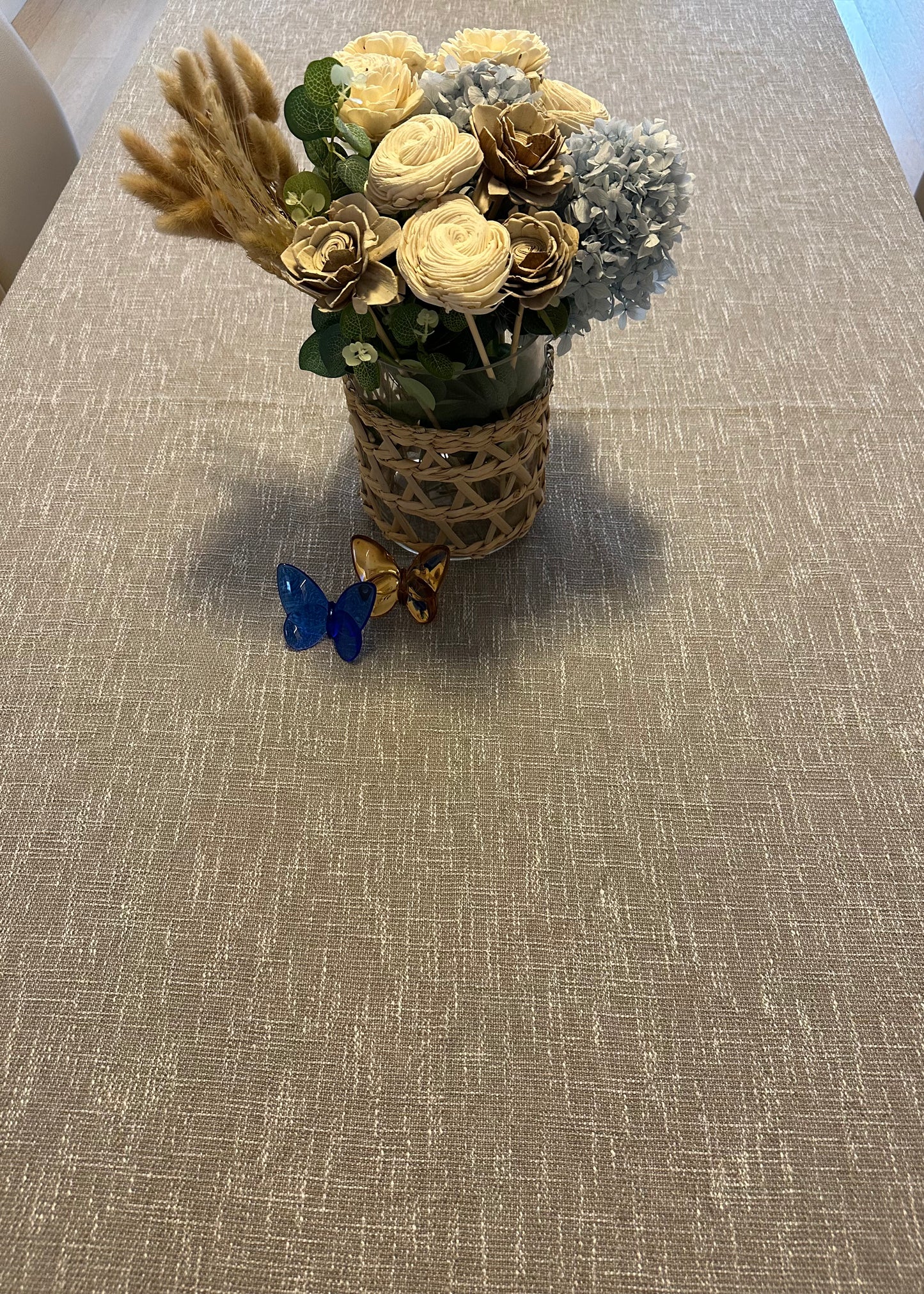 Solid: Grey Taupe Burlap