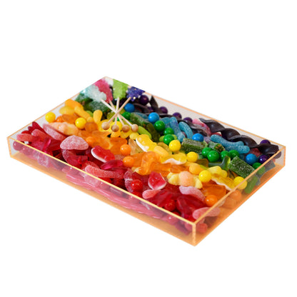 Signature Rainbow Standard lucite Tray