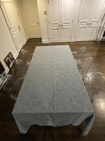 Solid: Pretty Blue (Denim) Burlap