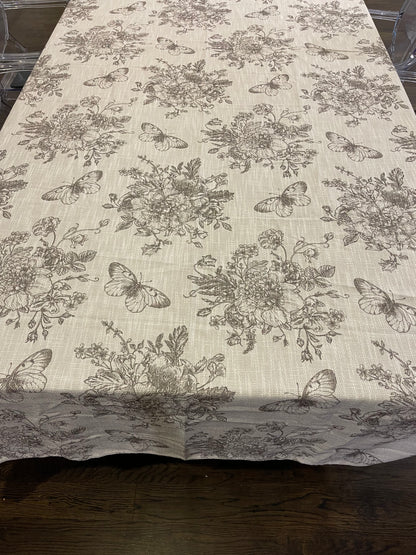 Taupey Toile Burlap