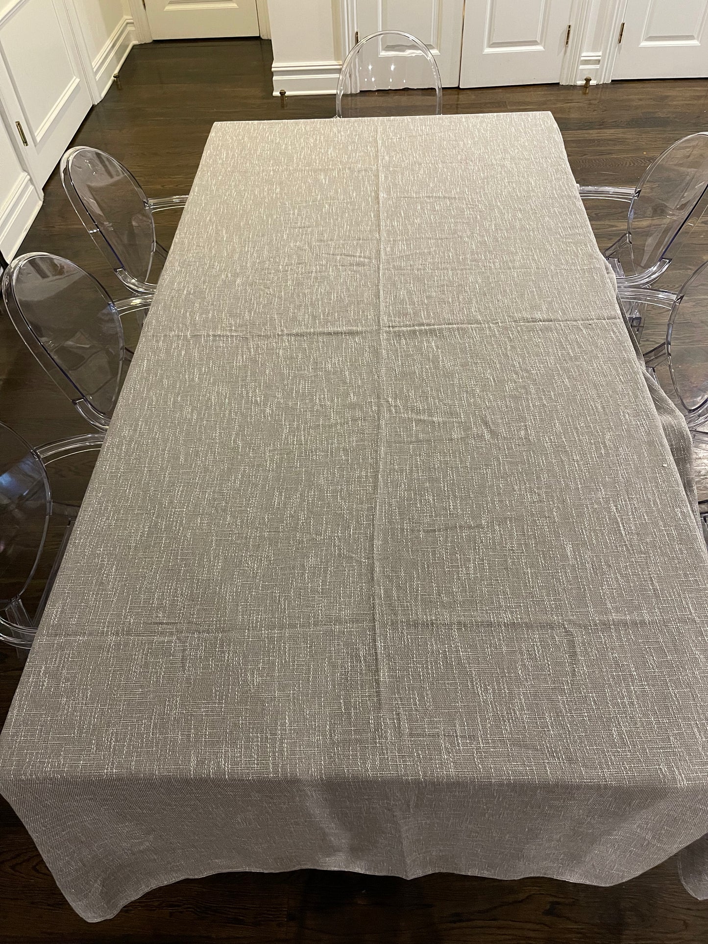 Solid: Grey Taupe Burlap