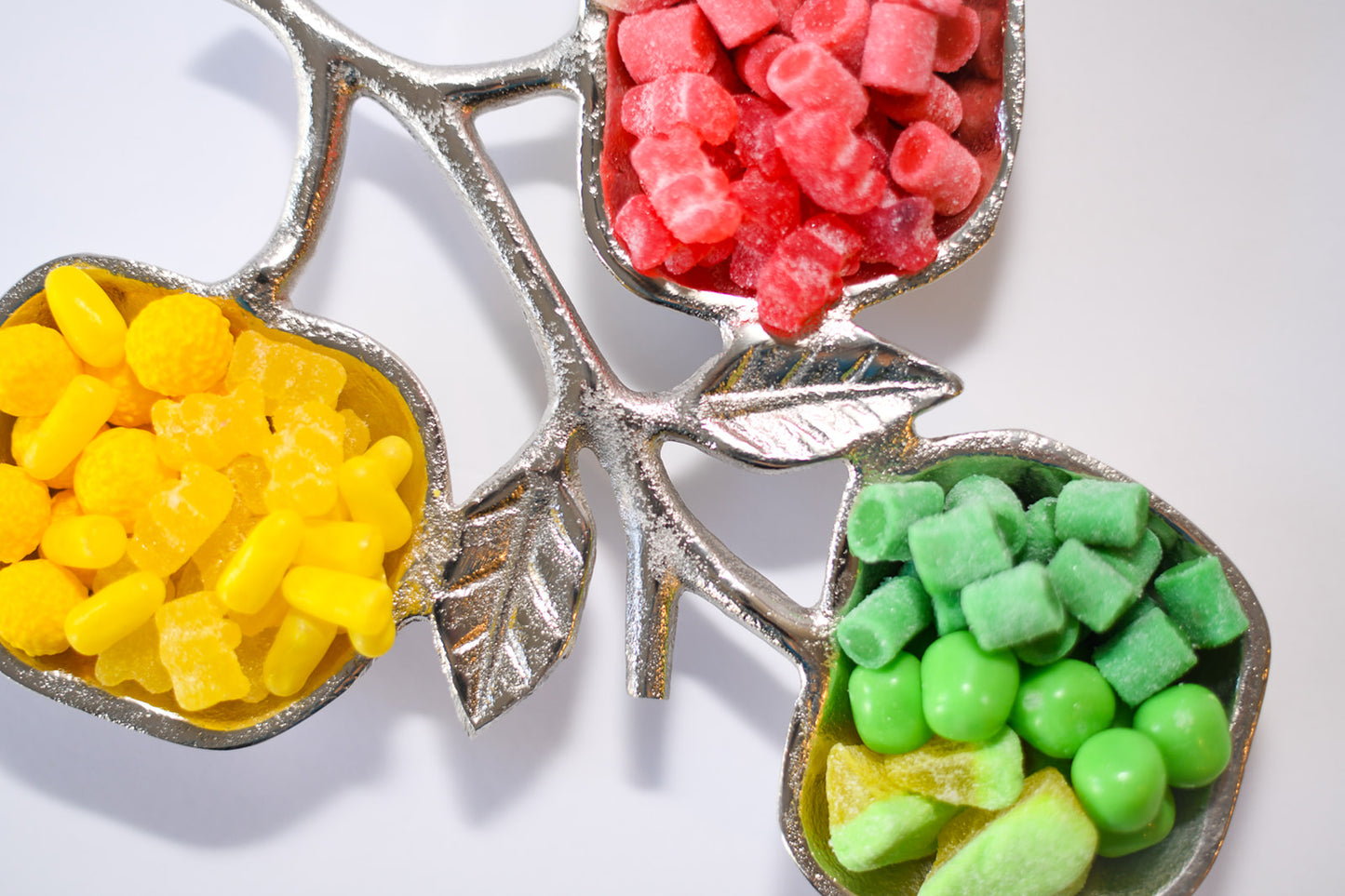 Apples Tray: Gold/Silver