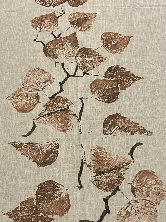 Bronze Leaf Linen