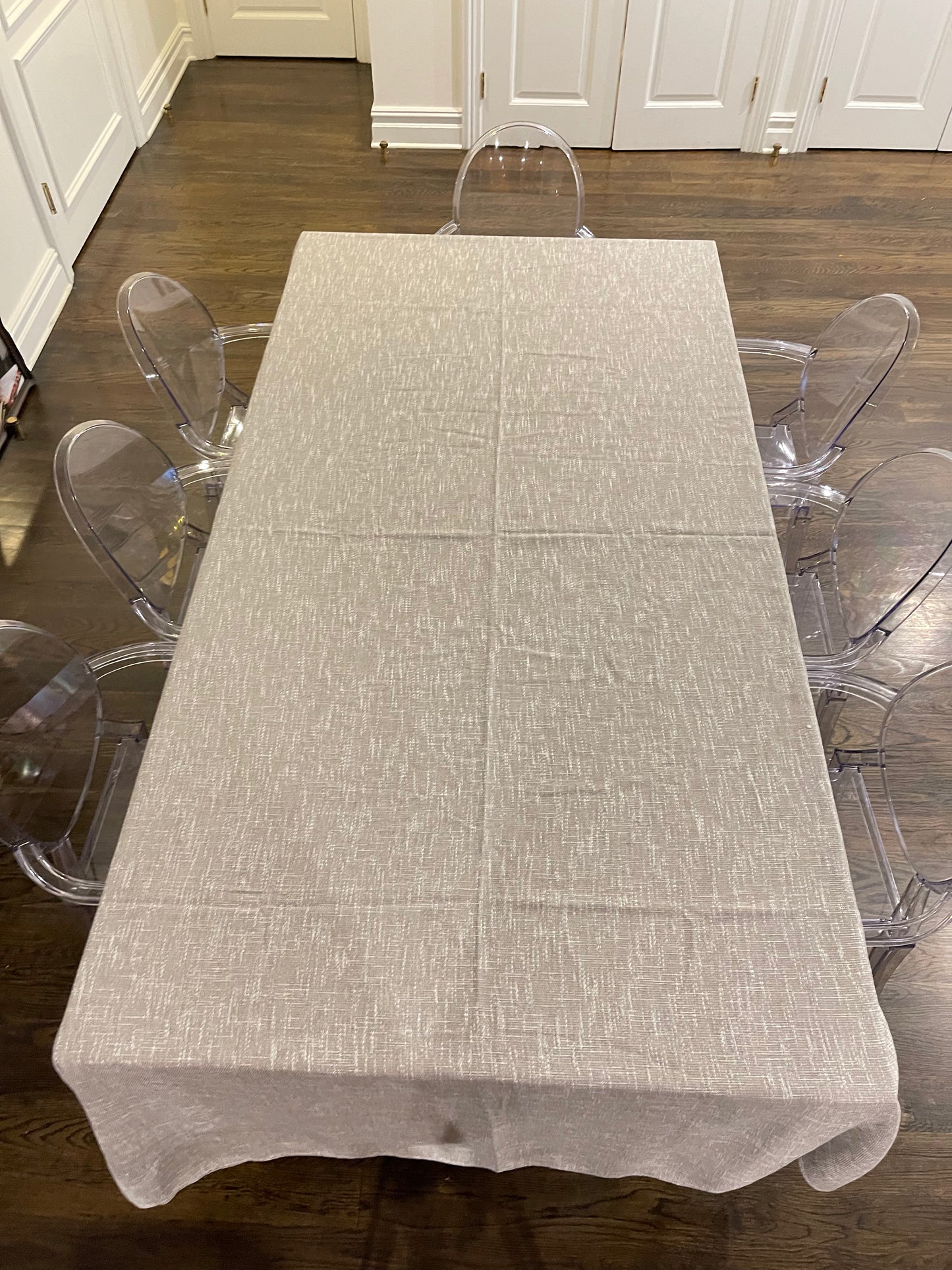 Solid: Grey Taupe Burlap