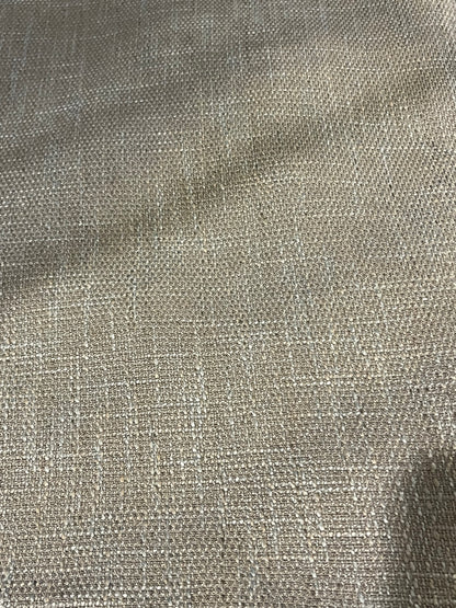 Solid: Deep Blue/Grey Burlap