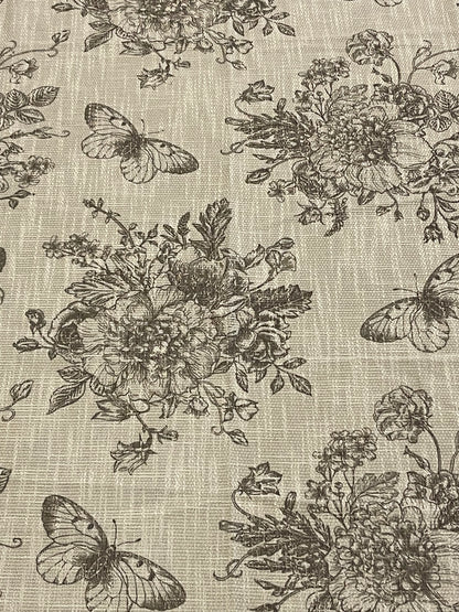 Taupey Toile Burlap