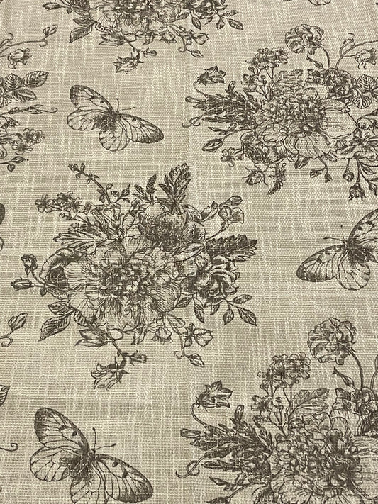 Taupe-y Toile Burlap