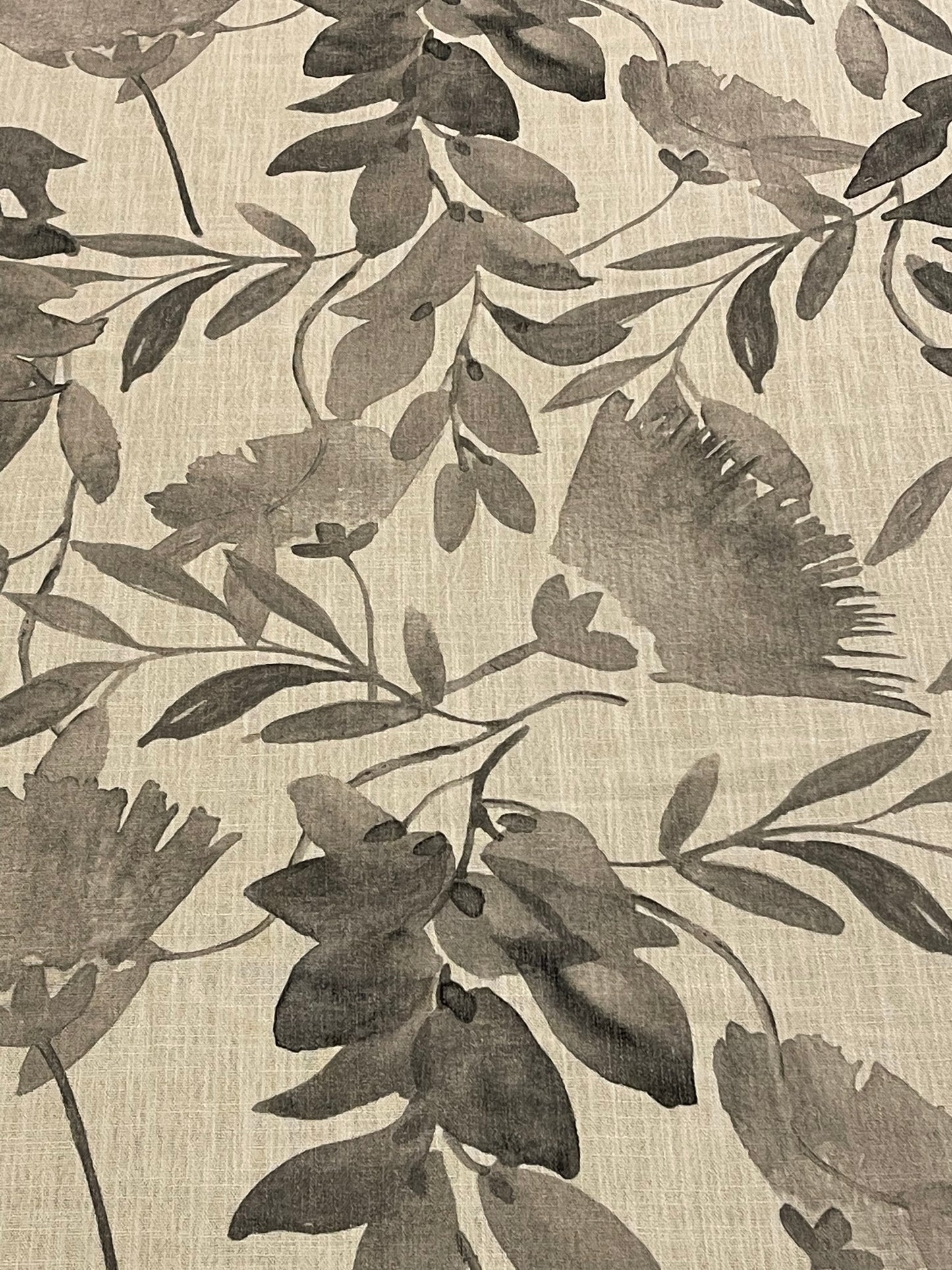 Black Watercolor Linen