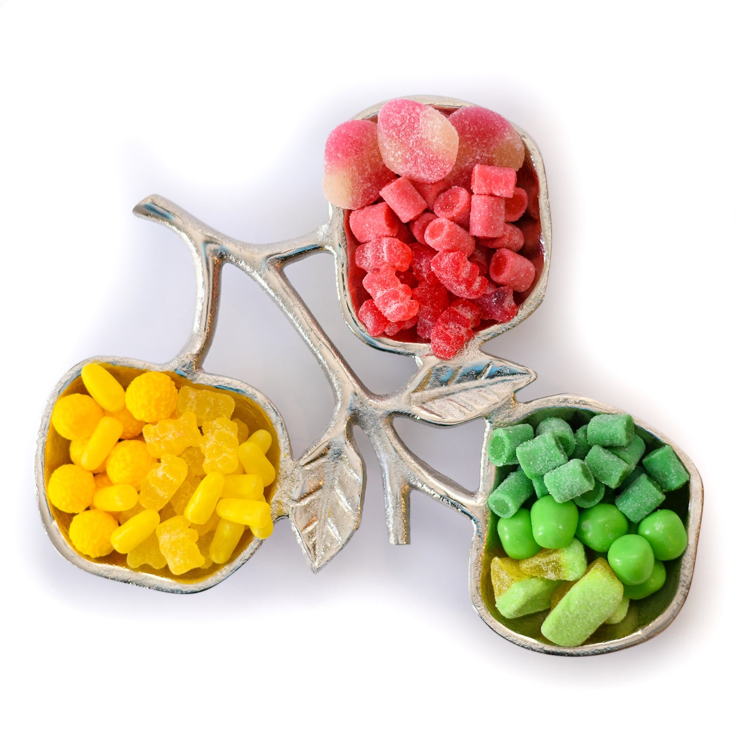 Apples Tray: Gold/Silver